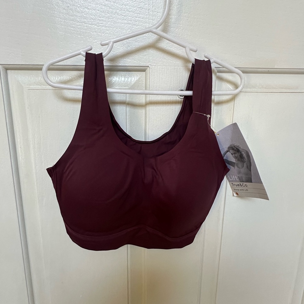 True & Co Purple Sports Bra Intimates Sleepwear